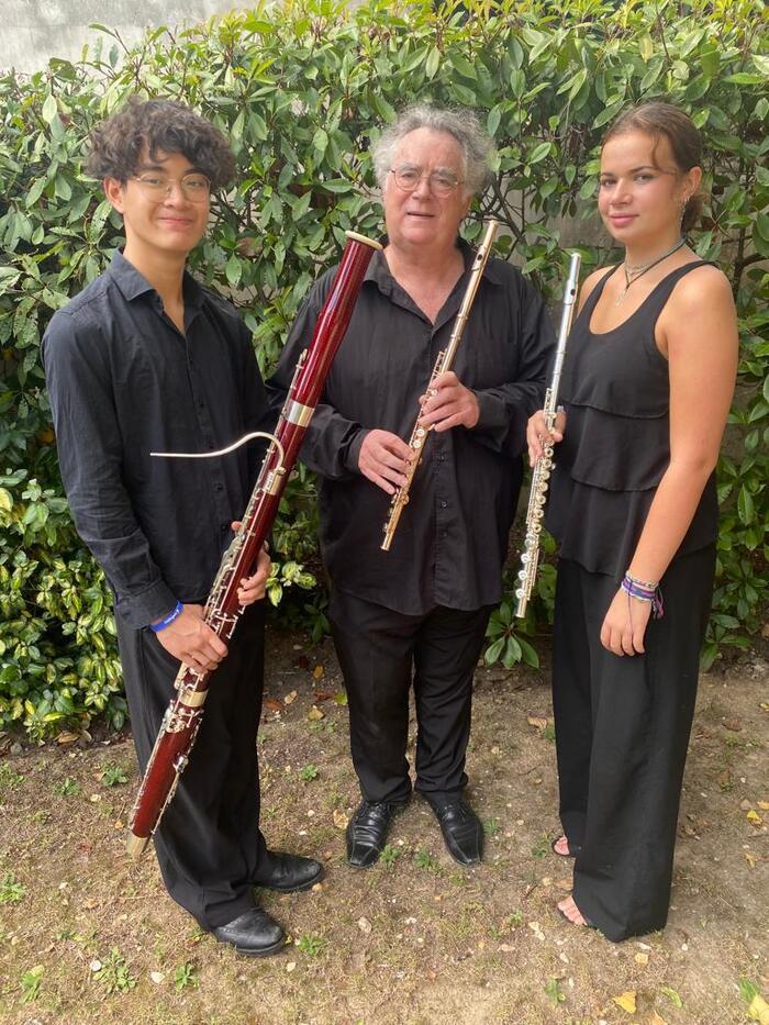 Les Mercredis musicaux - Trio Mélèze - Flûtes traversières et basson