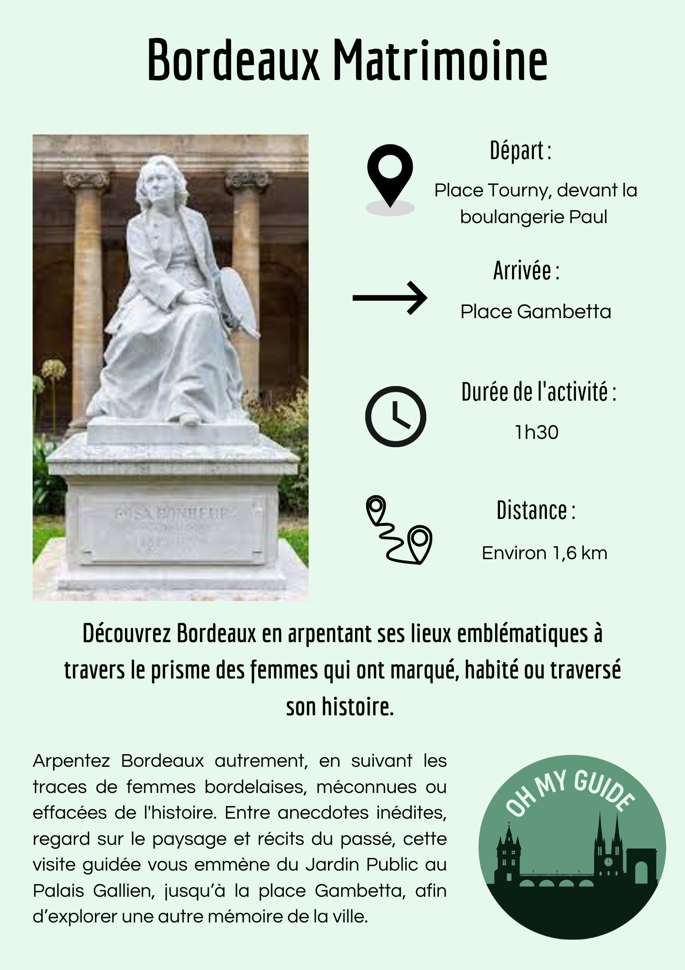 Visite guidée "Bordeaux Matrimoine"
