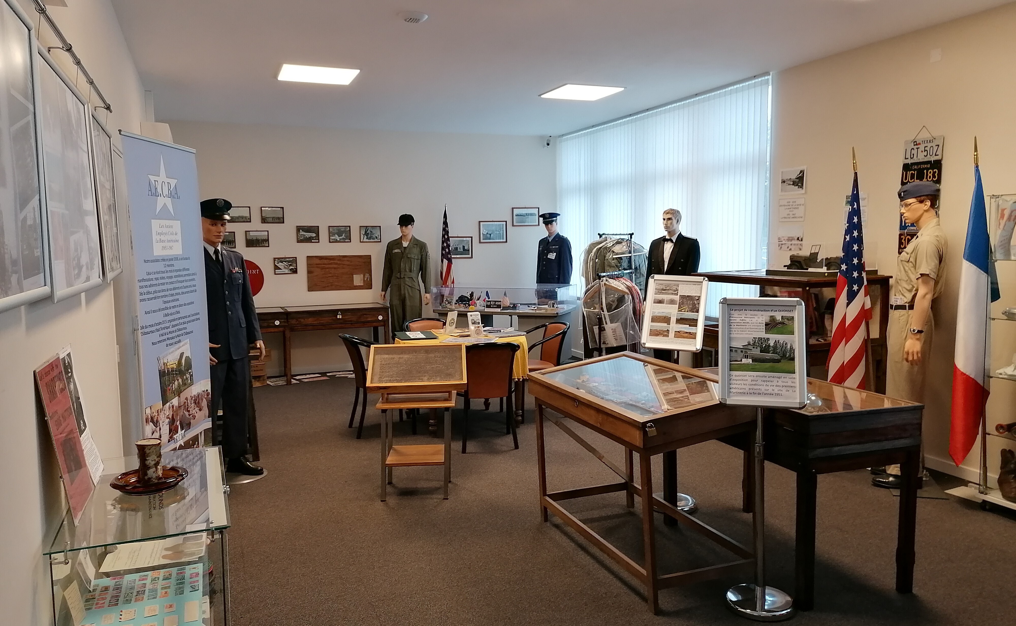 Visite de la Maison Départementale de la Mémoire Militaire à La Martinerie