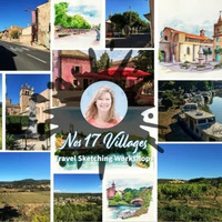 L'atelier en balade-carnets de voyages à l'aquarelle