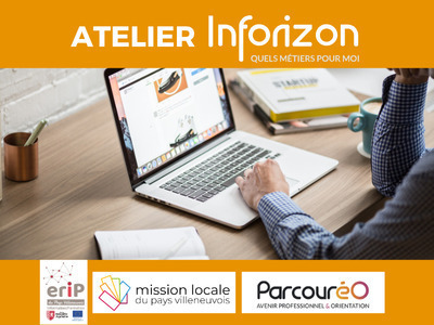 Atelier Inforizon, quels métiers pour moi