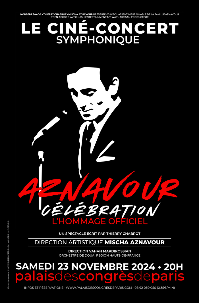 AZNAVOUR CELEBRATION - LE CINE CONCERT SYMPHONIQUE