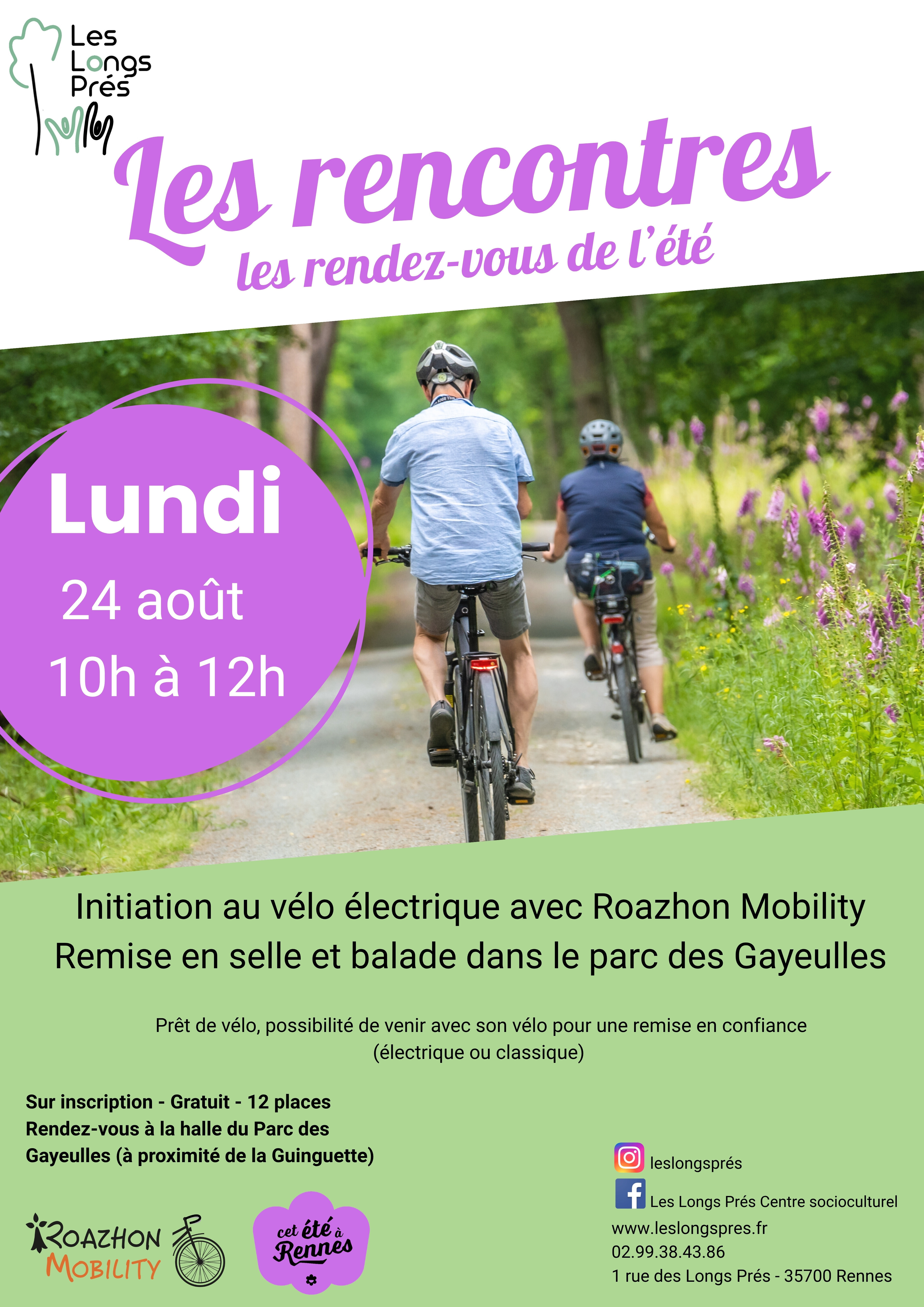 Les rencontres, les rendez-vous de l'été