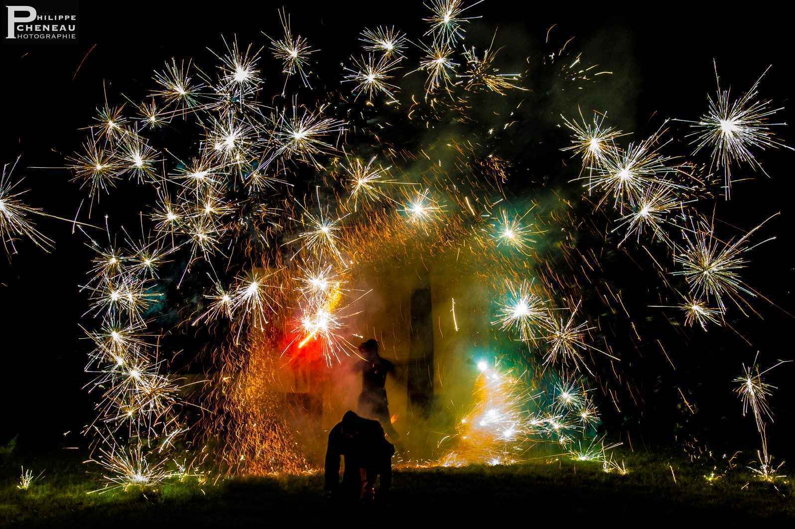 Visite théâtralisée avec spectacle de feu