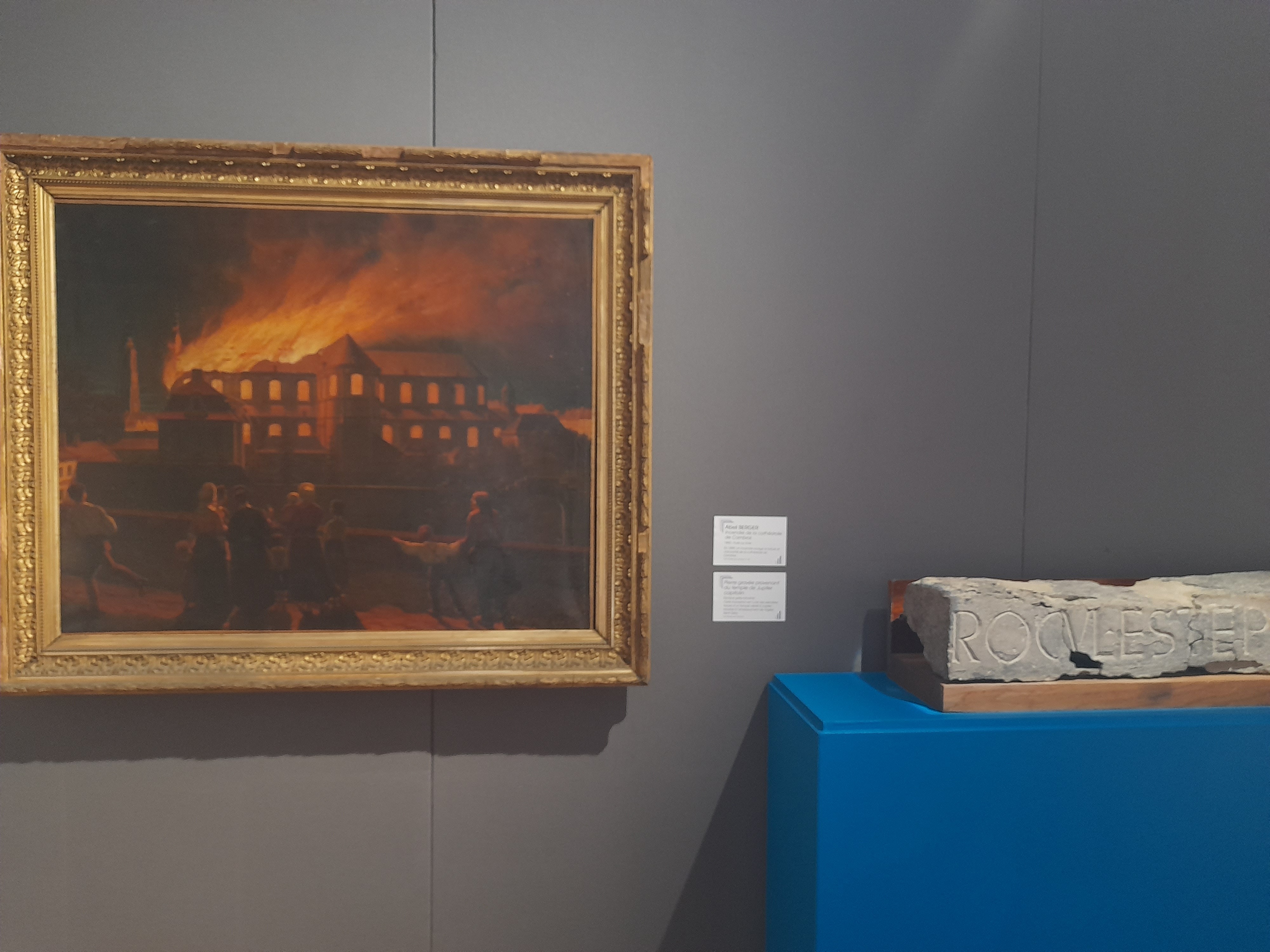 Visite guidée de l'exposition La Mémoire des pierres
