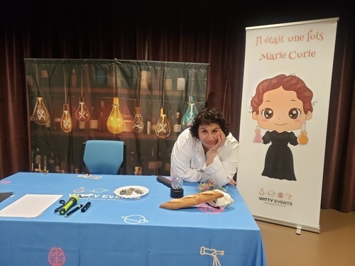 Conte-atelier « Il était une fois Marie Curie »
