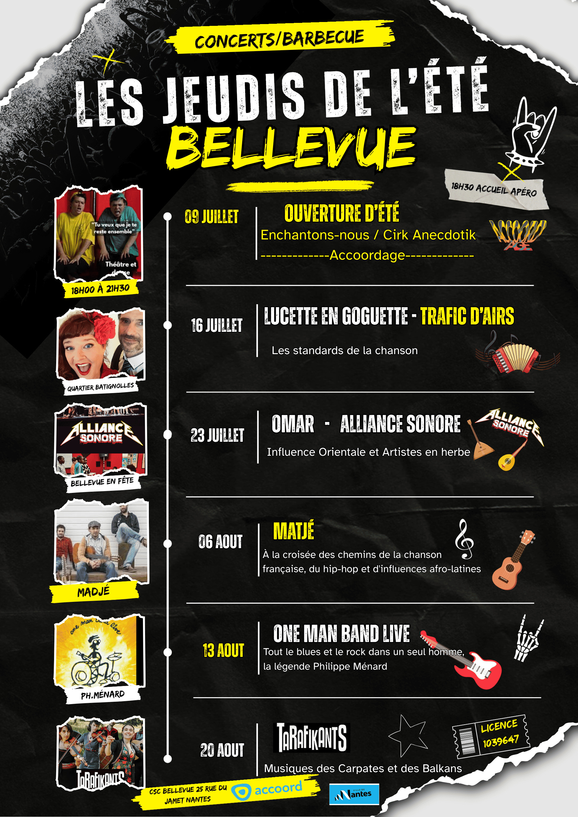 Les jeudis de l'été à Bellevue
