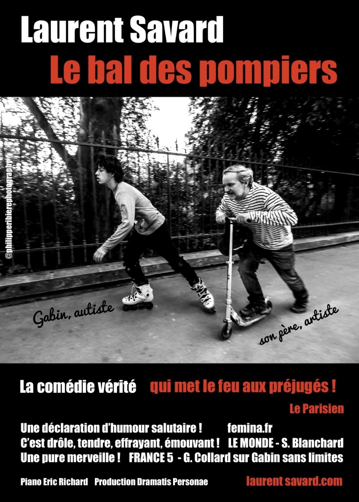 « Le bal des pompiers » (de et par Laurent Savard)