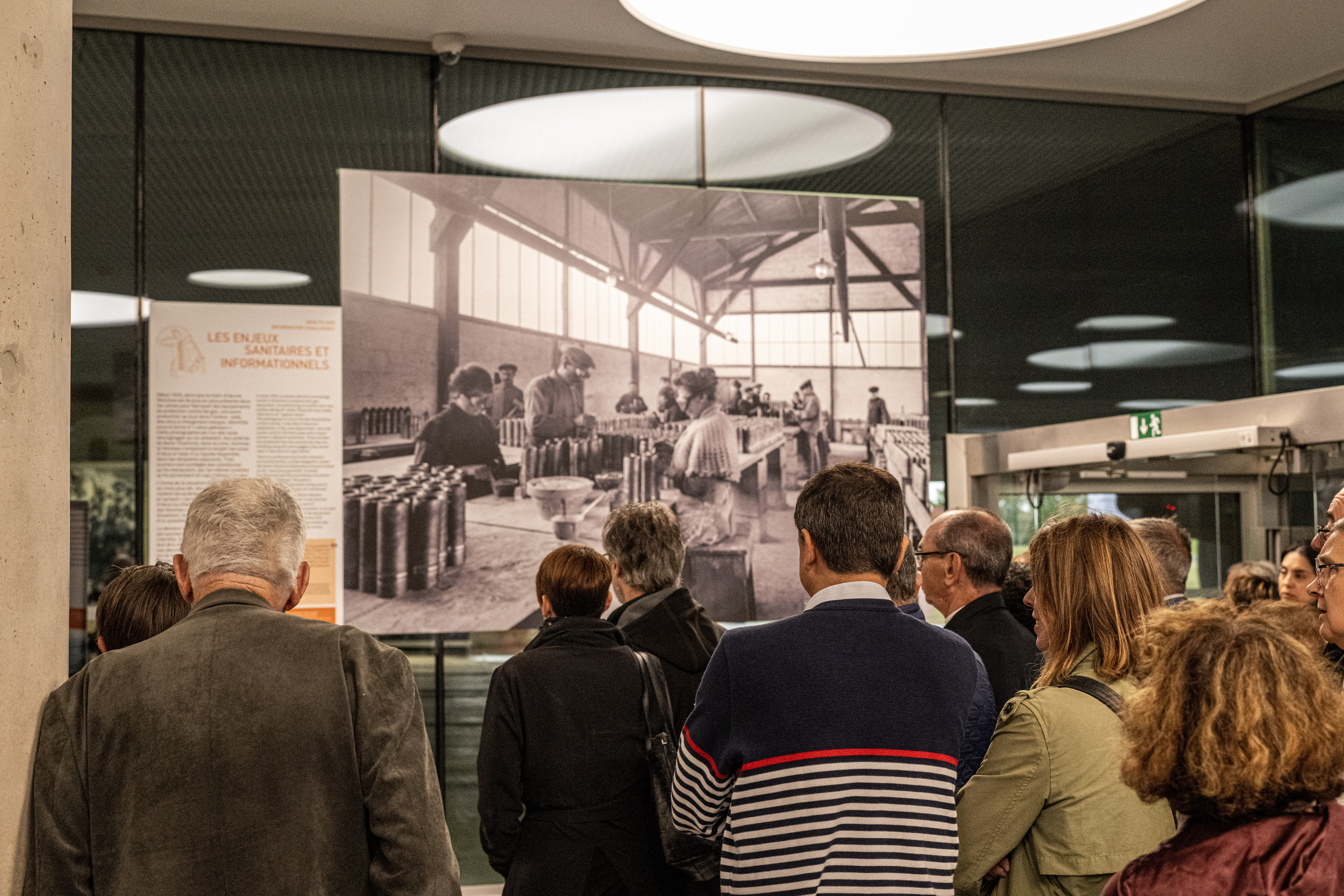 Visite de l’exposition Masques à gaz