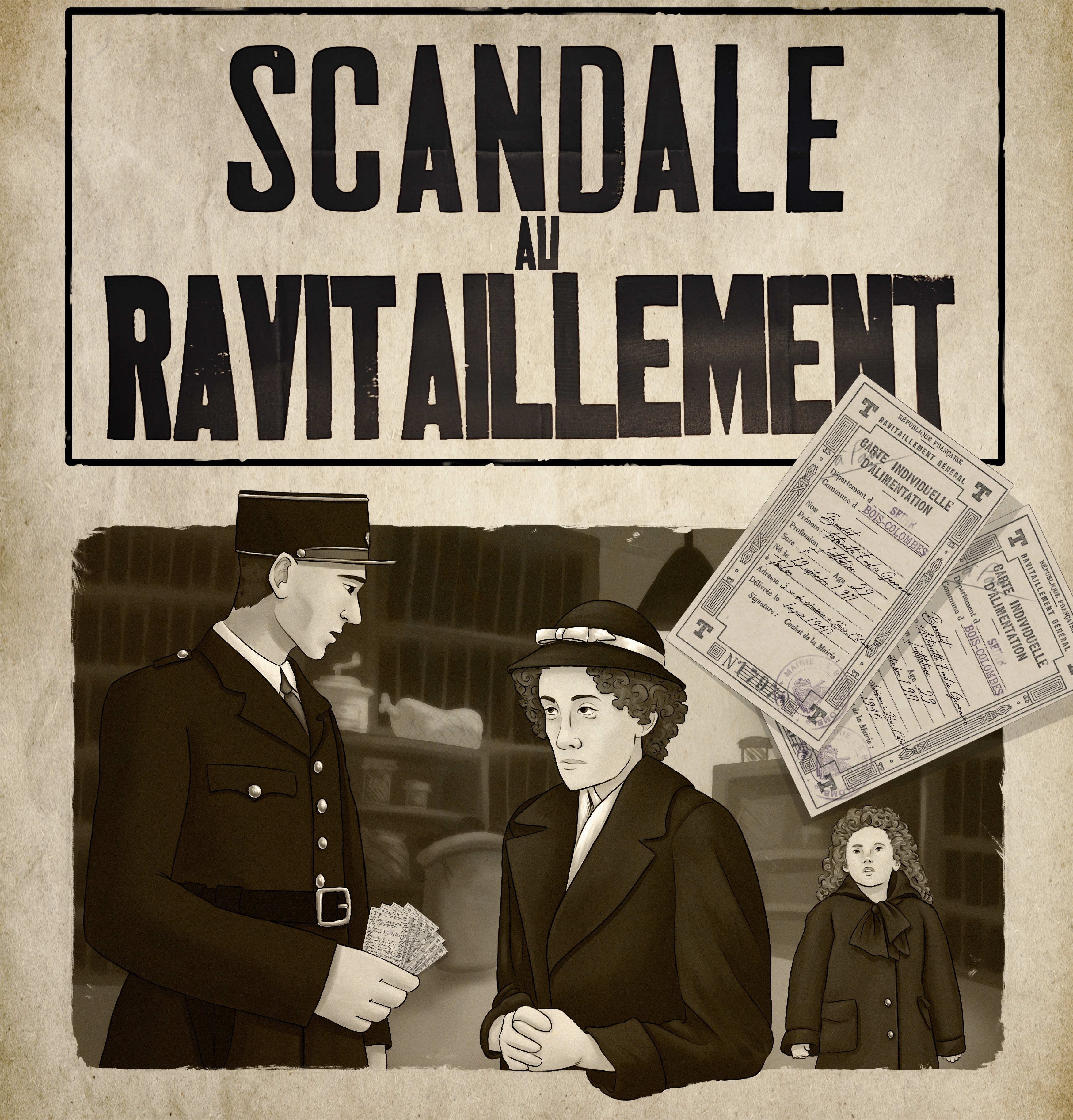 Escape game "Scandale au ravitaillement"