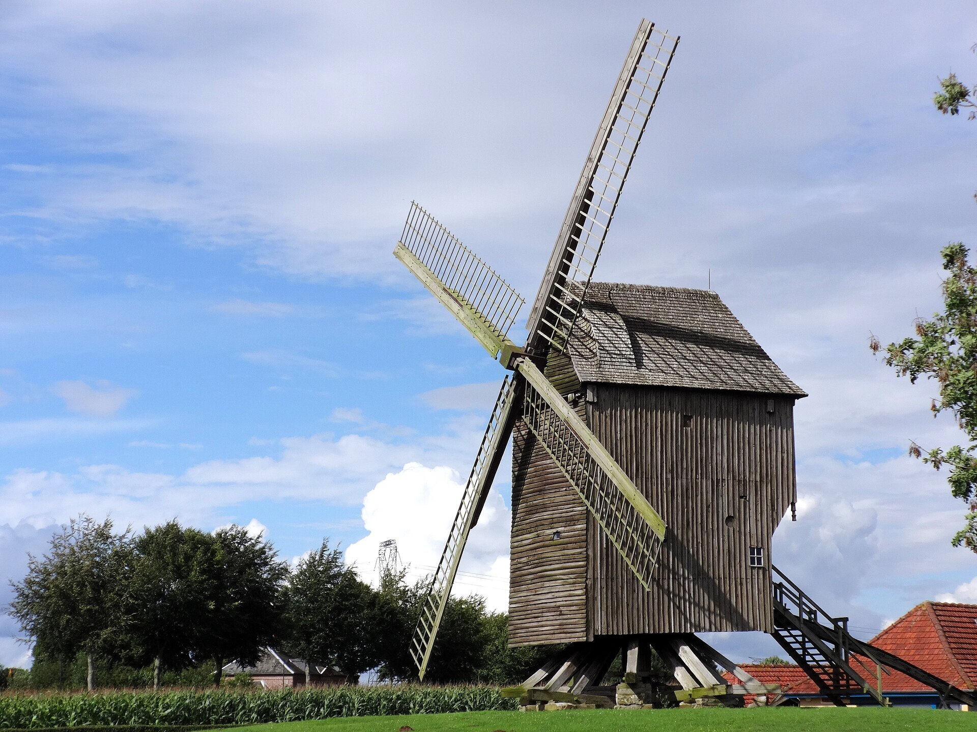Visite du moulin de SAINT-MAXENT