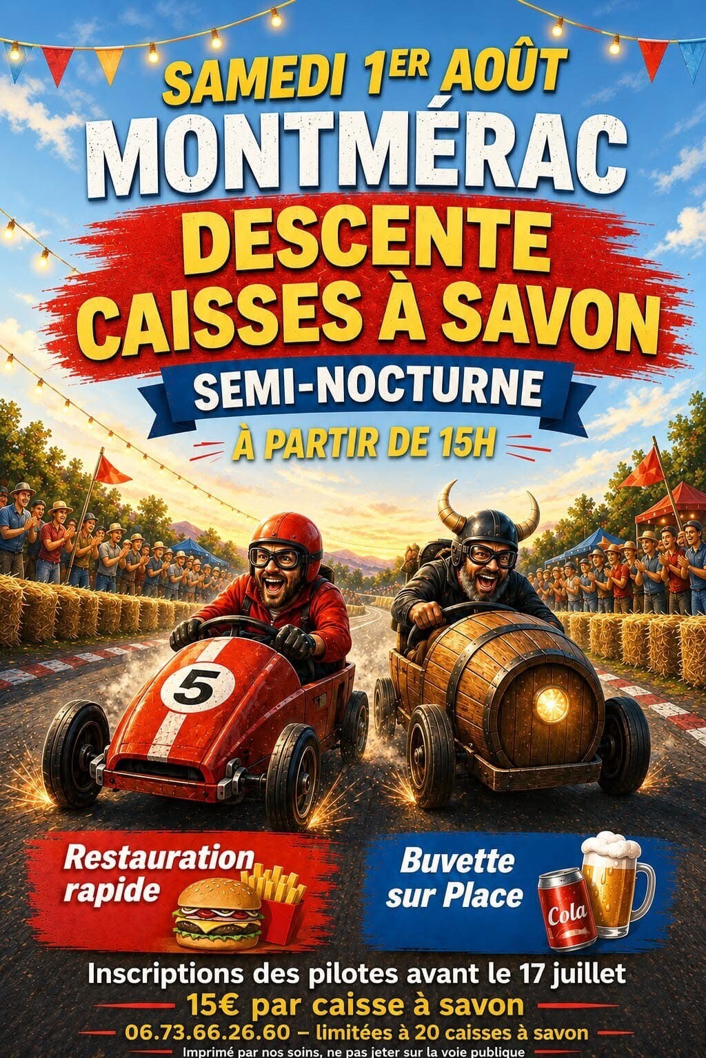Course de caisses à savon