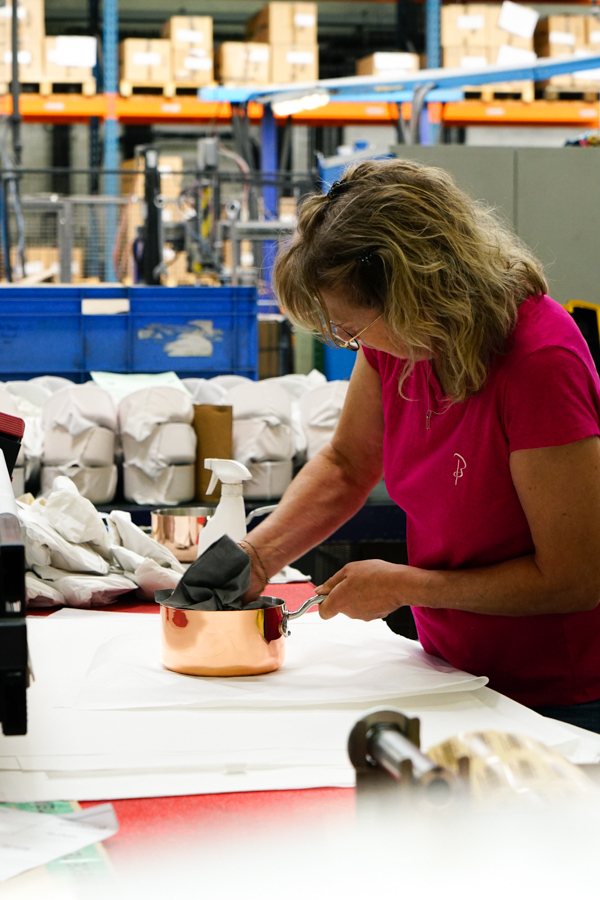 Visite guidée de l'usine De Buyer. COMPLET
