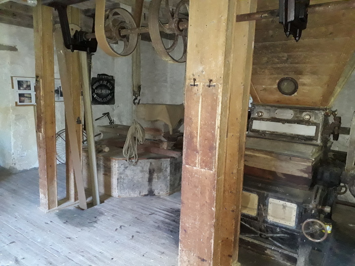 Visite guidée d'un moulin de 1840