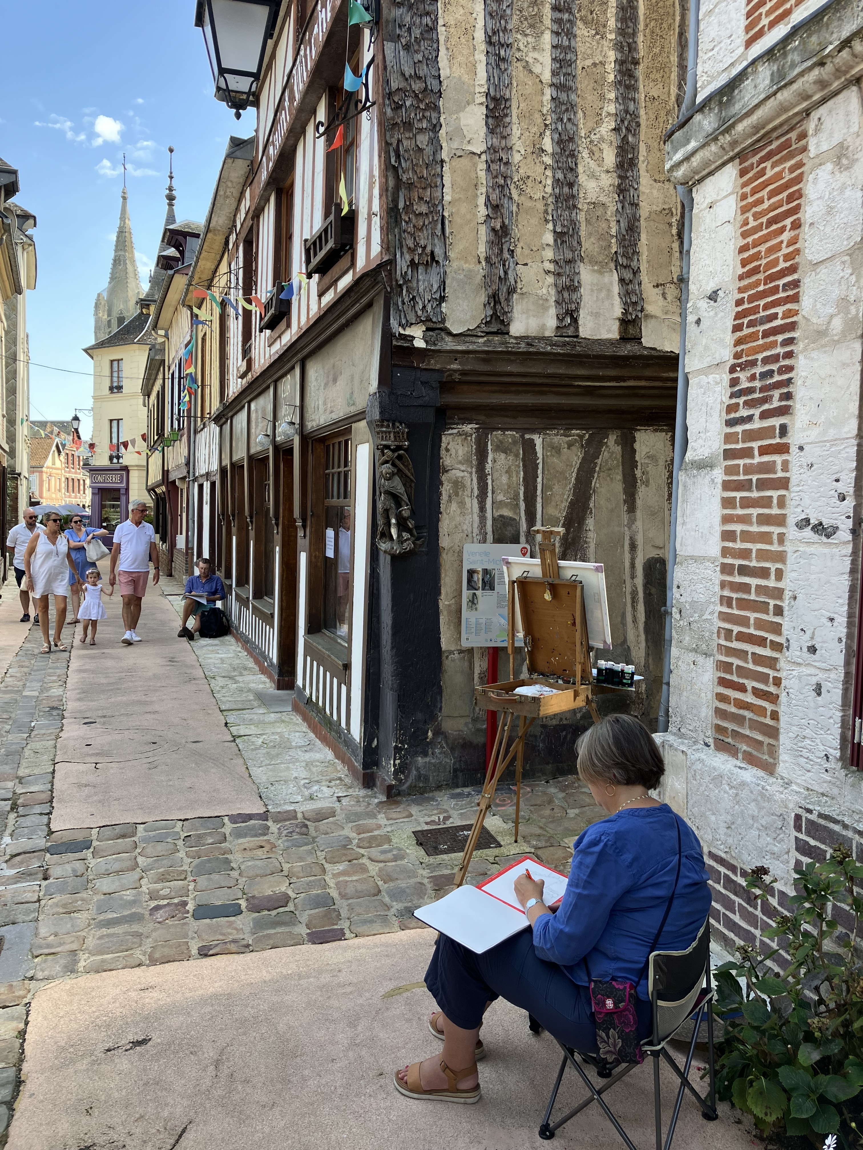 Les peintres dans la rue