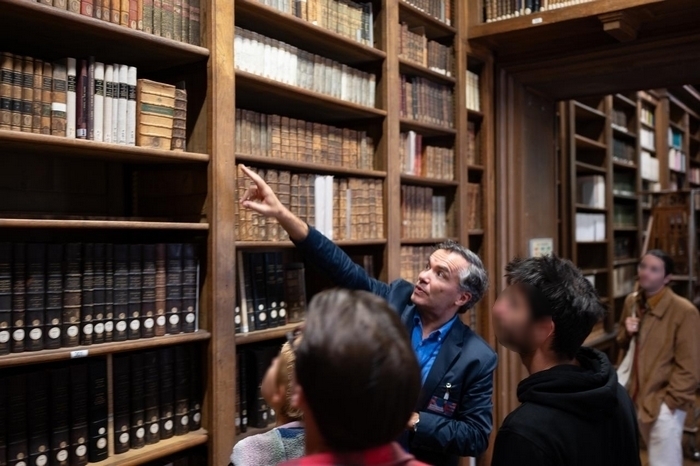 Visite guidée de la bibliothèque historique des Archives nationales