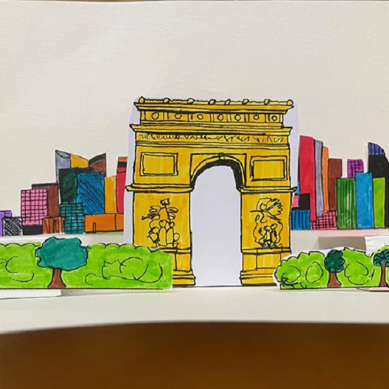 Visite-atelier « Pop-up ! Vue sur la ville »