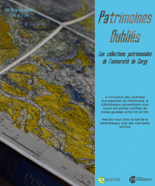 Patrimoines oubliés : les collections patrimoniales de l'université de Cergy