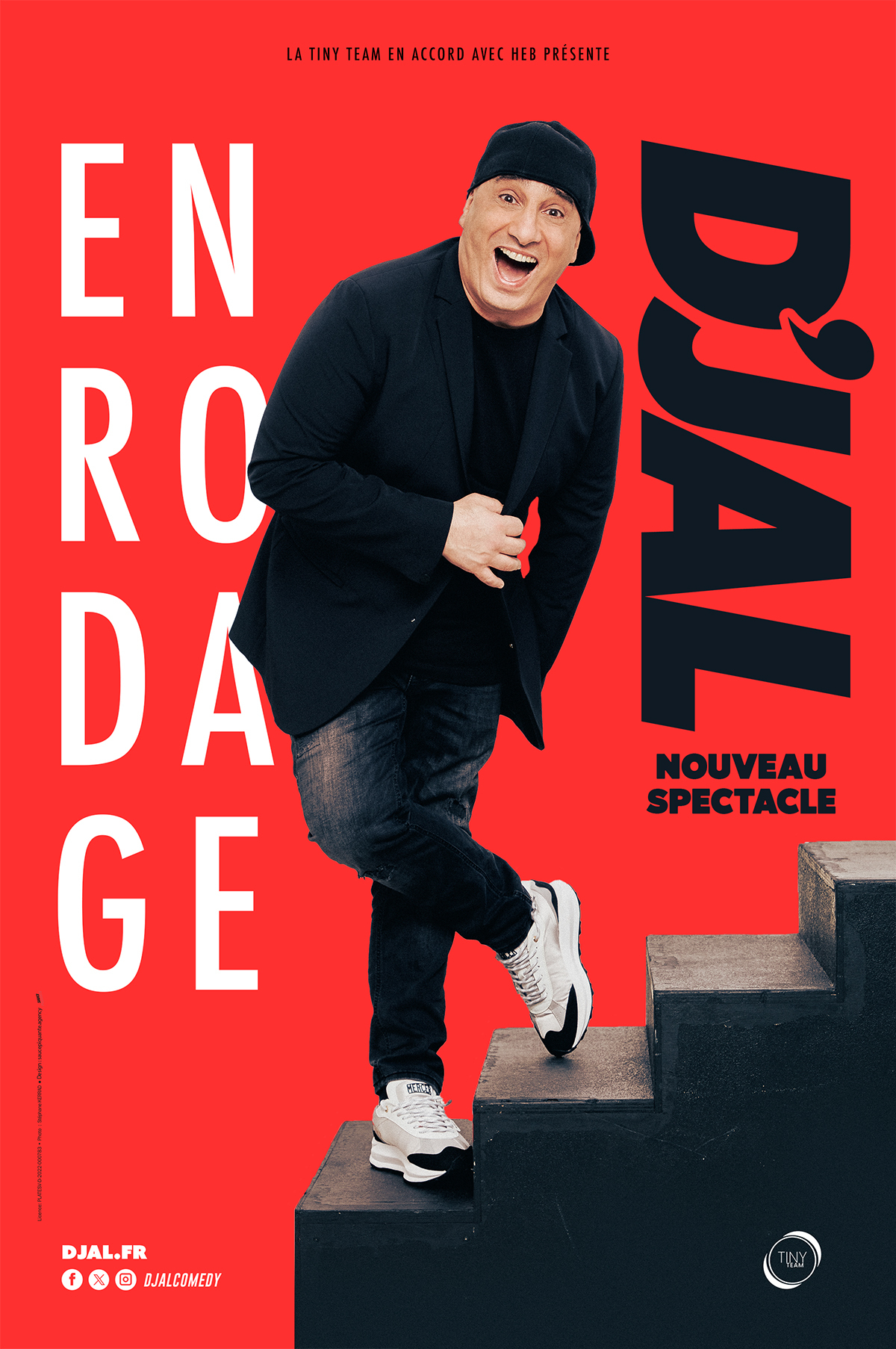 D'jal, Nouveau specatcle en rôdage