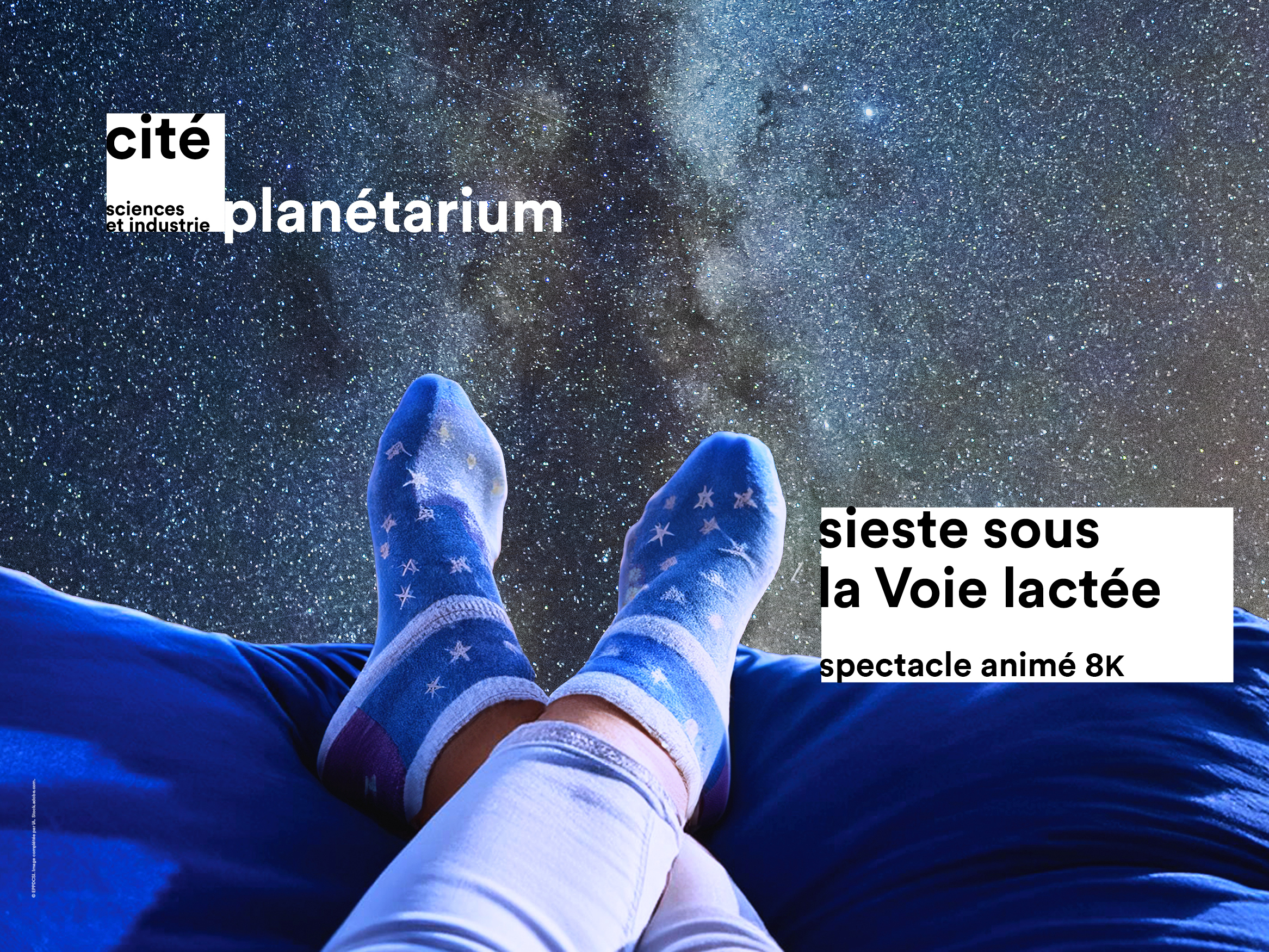 Sieste sous la Voie lactée