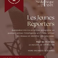 Les Jeunes Reporters | Médiathèque J. Tastu