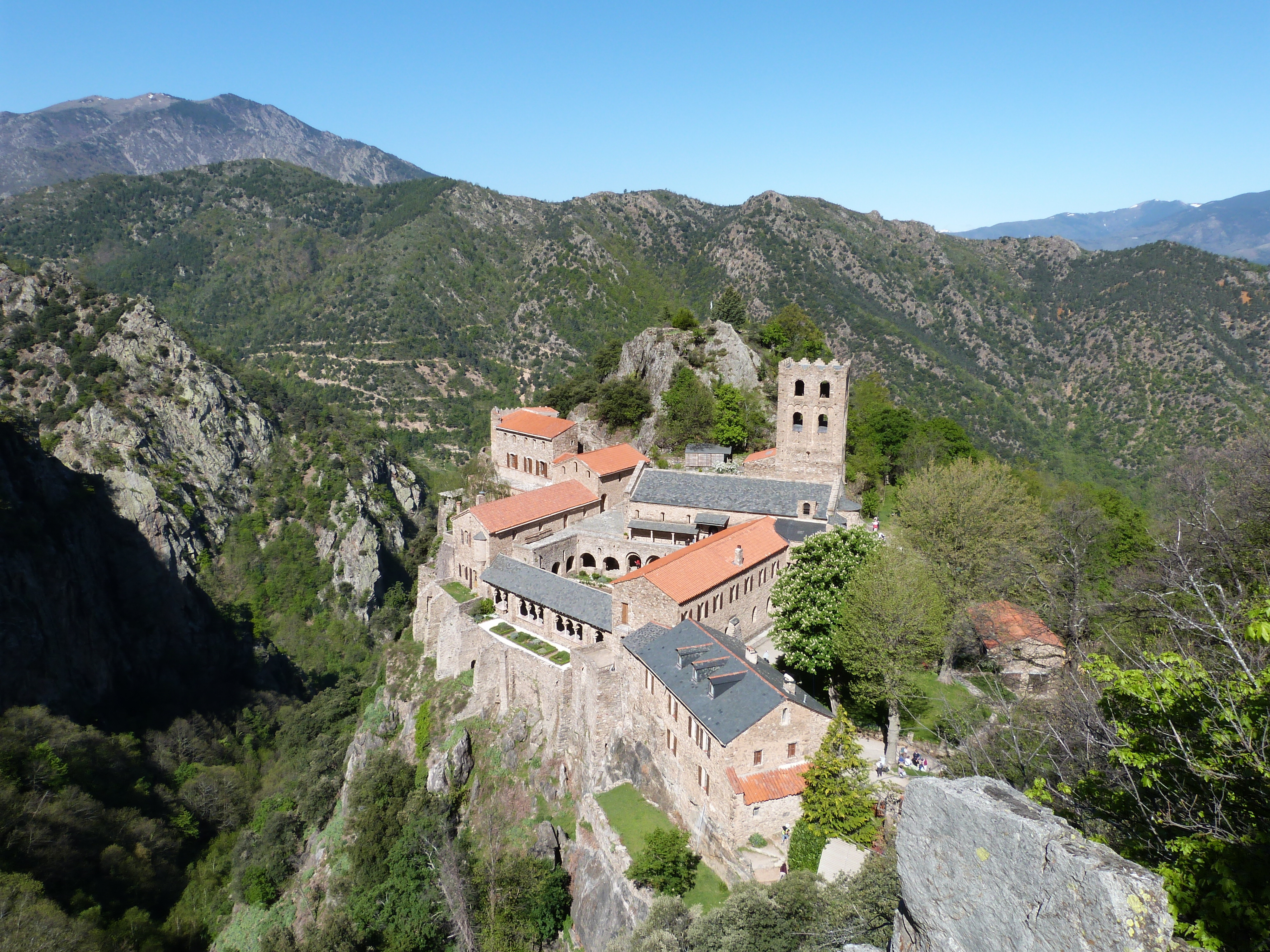 Visite libre de l'abbaye Saint-Martin-du-Canigou