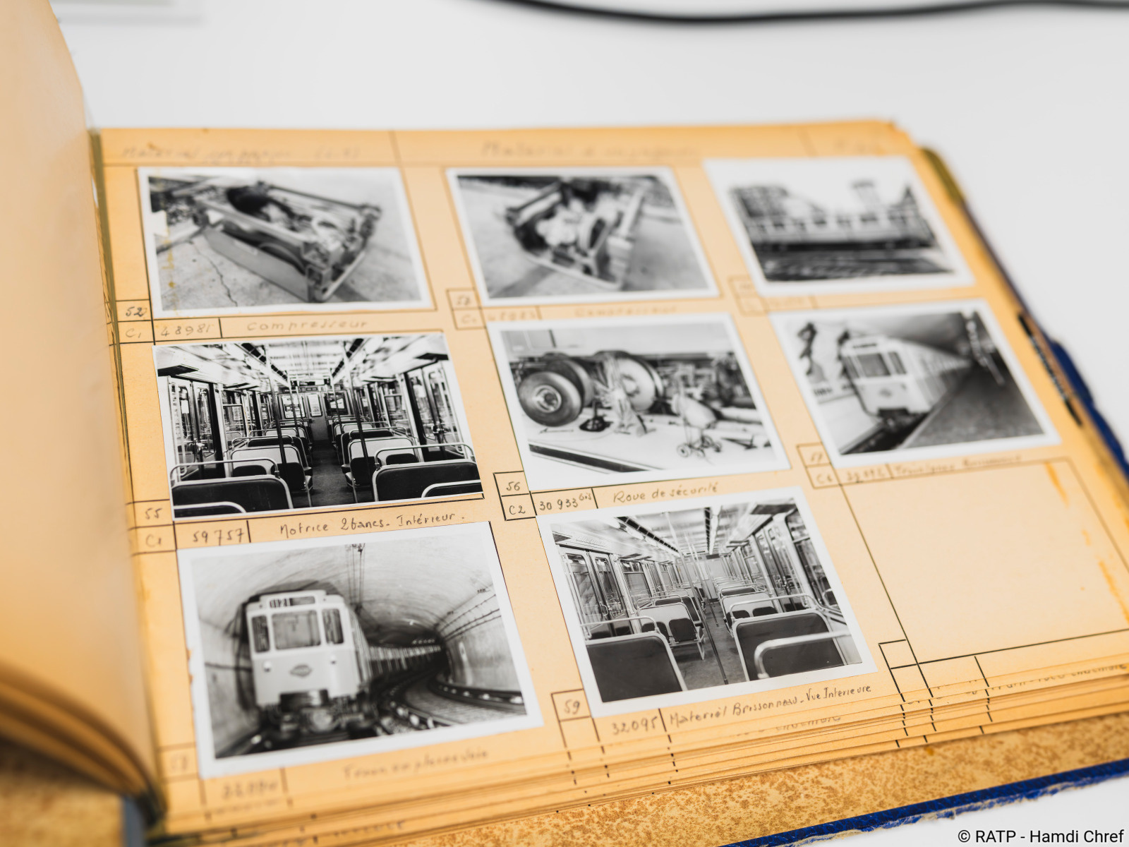 Visite de la photothèque de la RATP