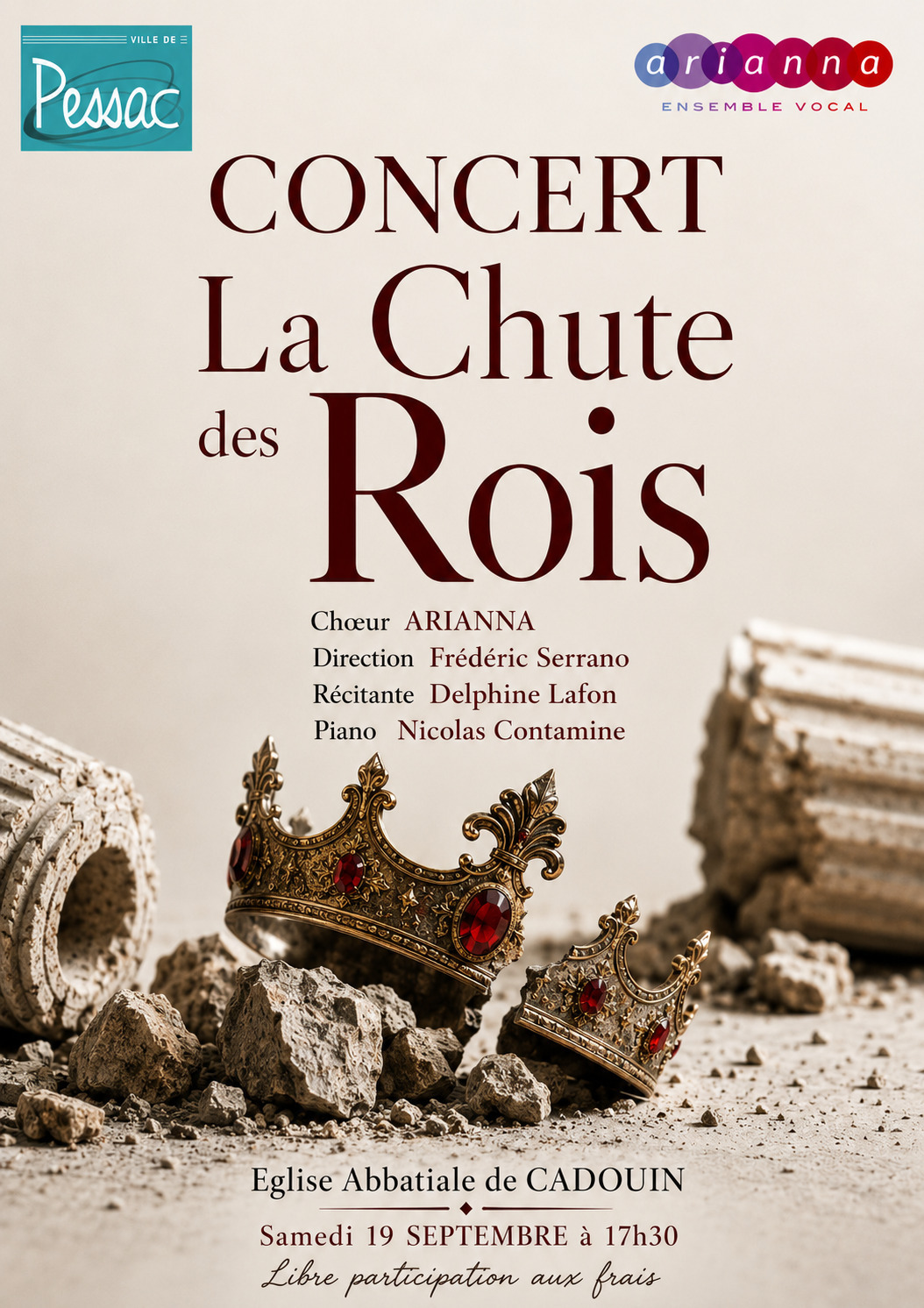 Concert pour chœur, pianiste et récitante