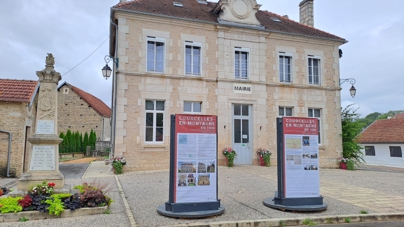 EXPOSITION : COURCELLES-EN-MONTAGNE EN 1900