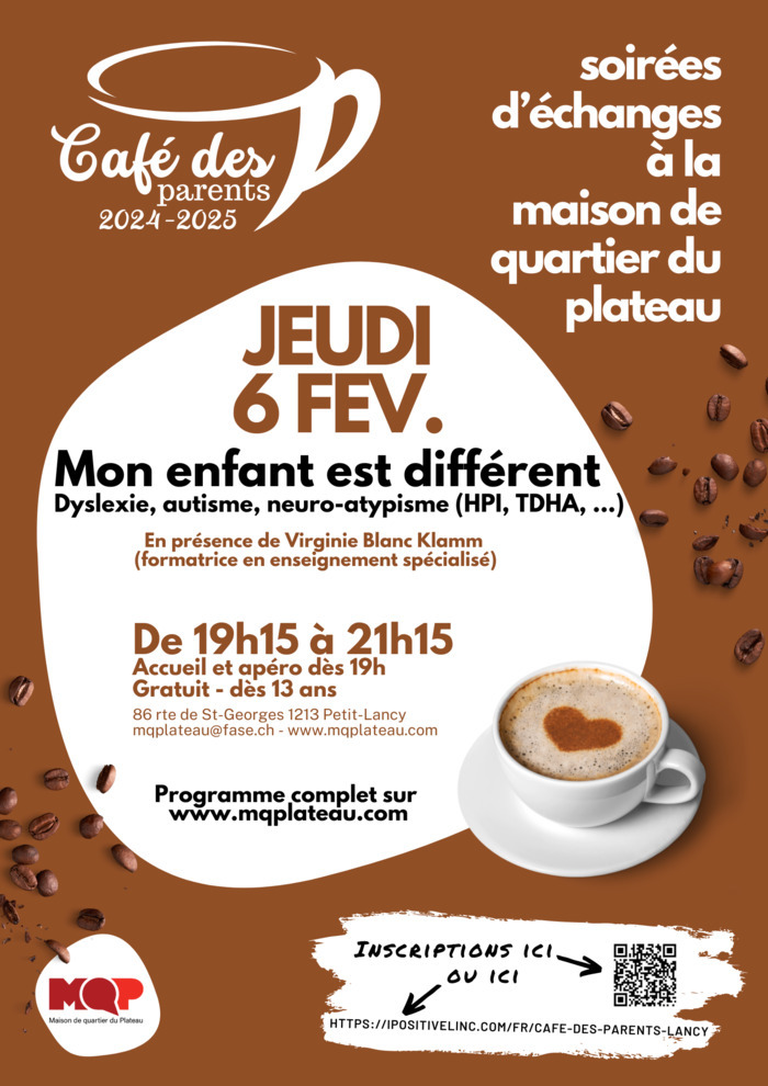 Café des parents à la MQ du Plateau