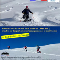 Sortie initiation ski de randonnée