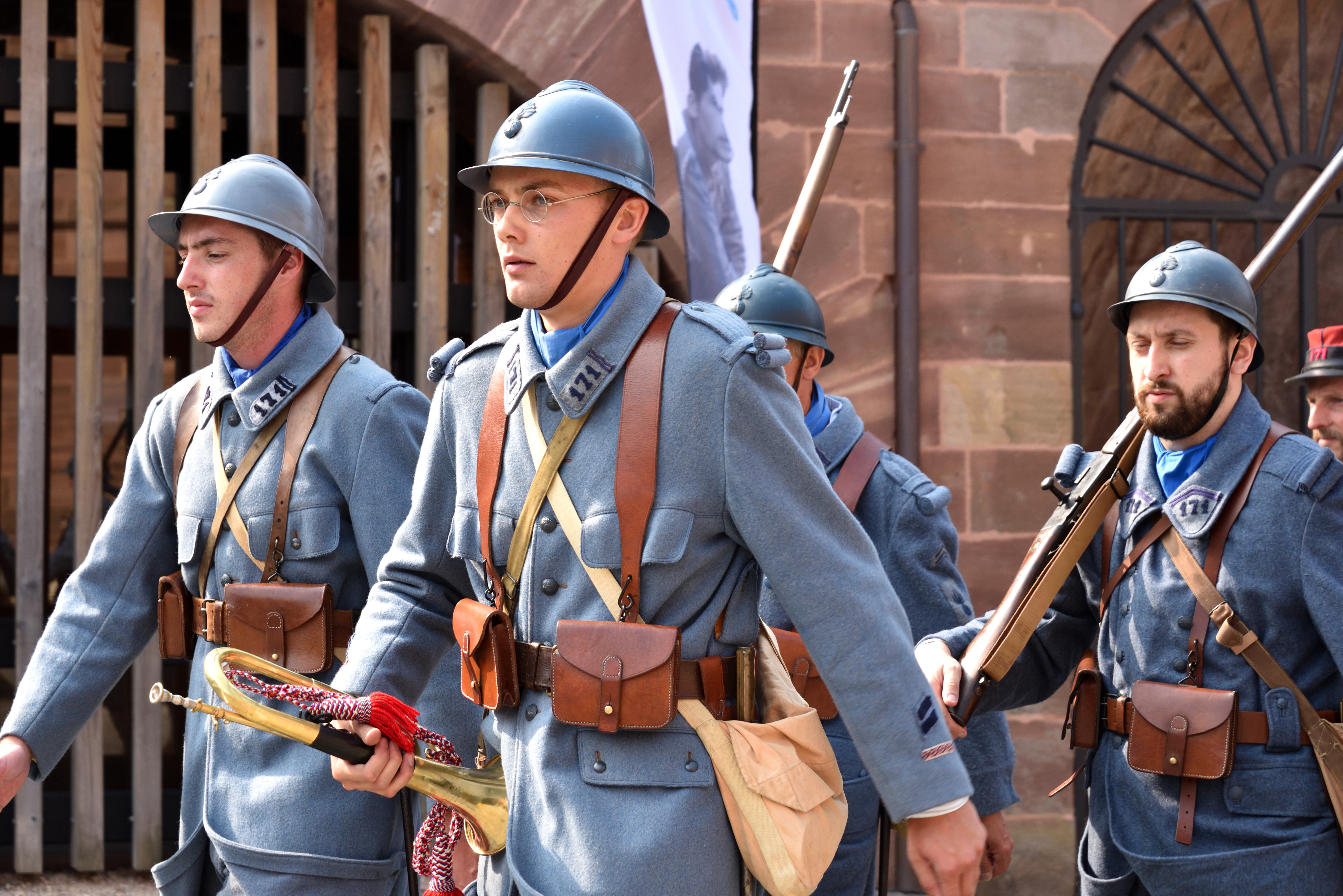 110e anniversaire de la bataille de Verdun et de l’introduction du casque Adrian