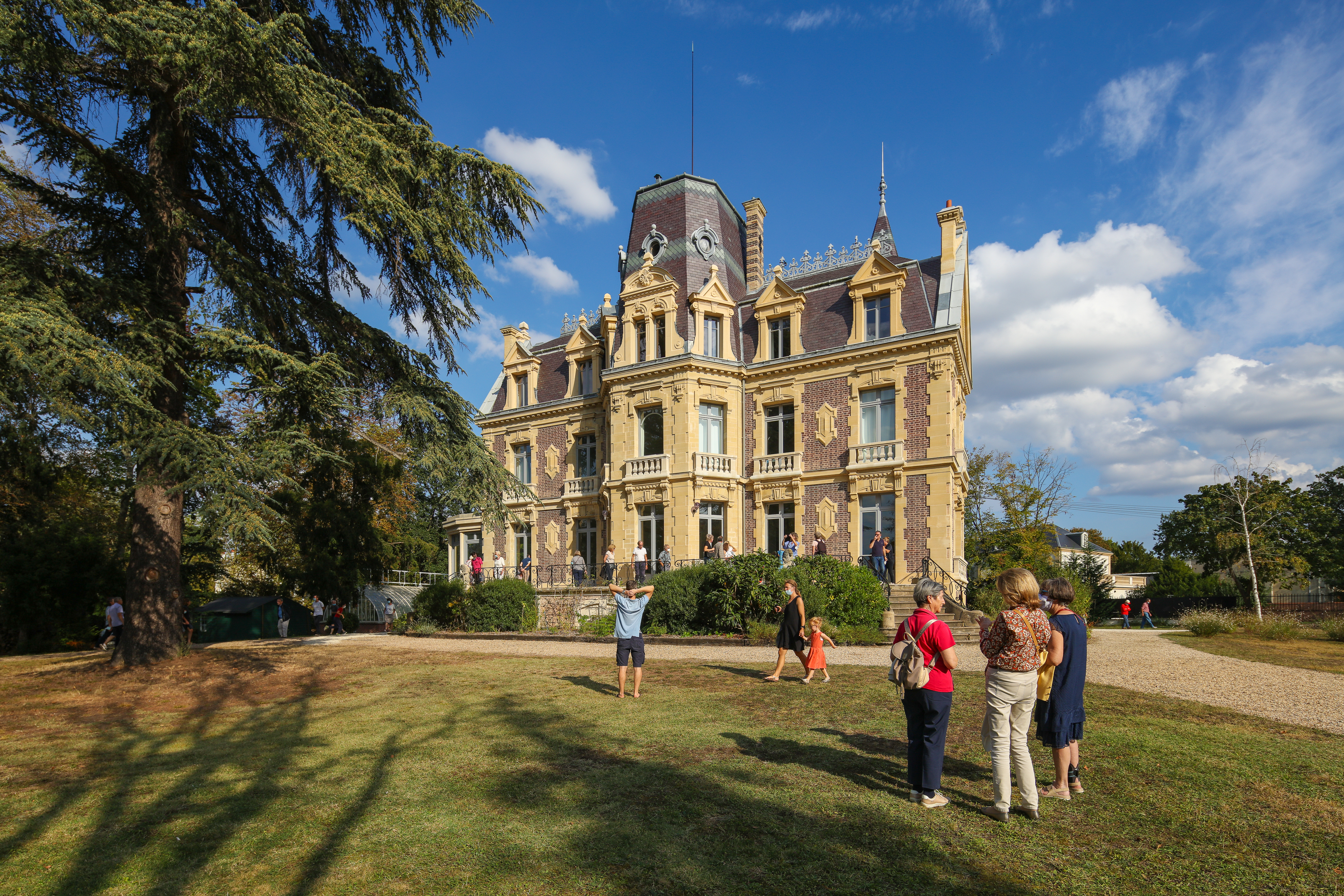 Visite guidée du parc de la Villa Beau-Chêne