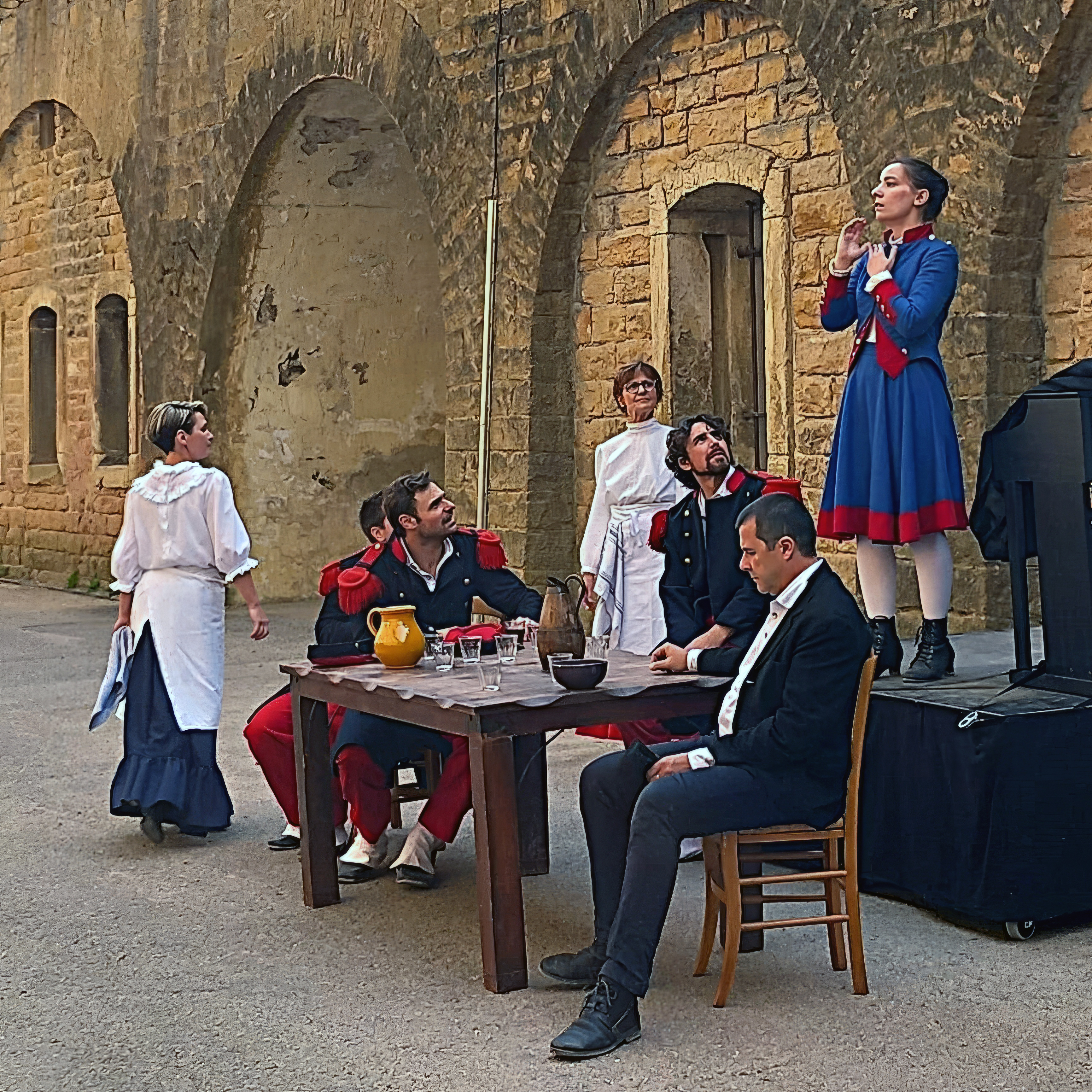Spectacle déambulatoire "D'Artagnan 1886", inspiré de l'Histoire des Forts du système Séré de Rivière