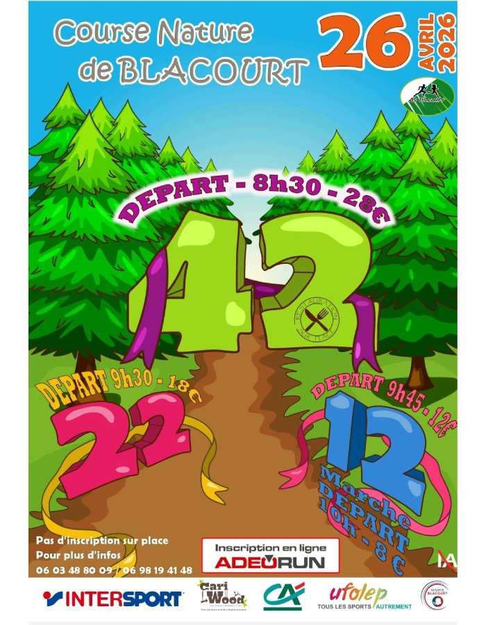 Course nature de Blacourt