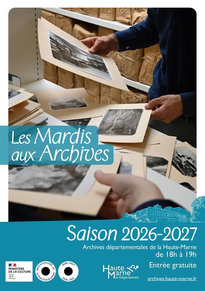 Mardi aux Archives : thème à confirmer
