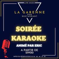 Soirée Karaoké animé par Eric
