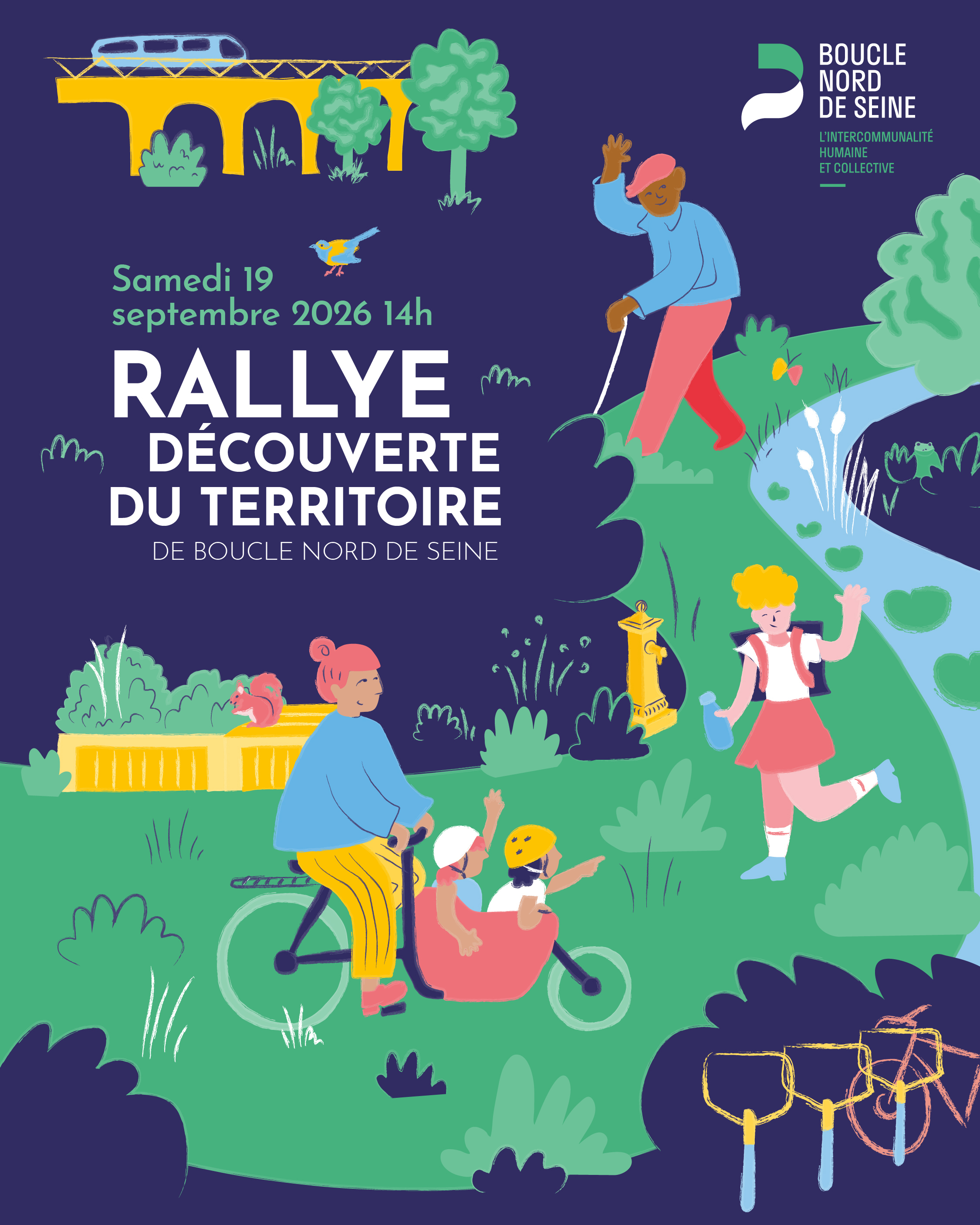 Rallye découverte, à pied ou à vélo