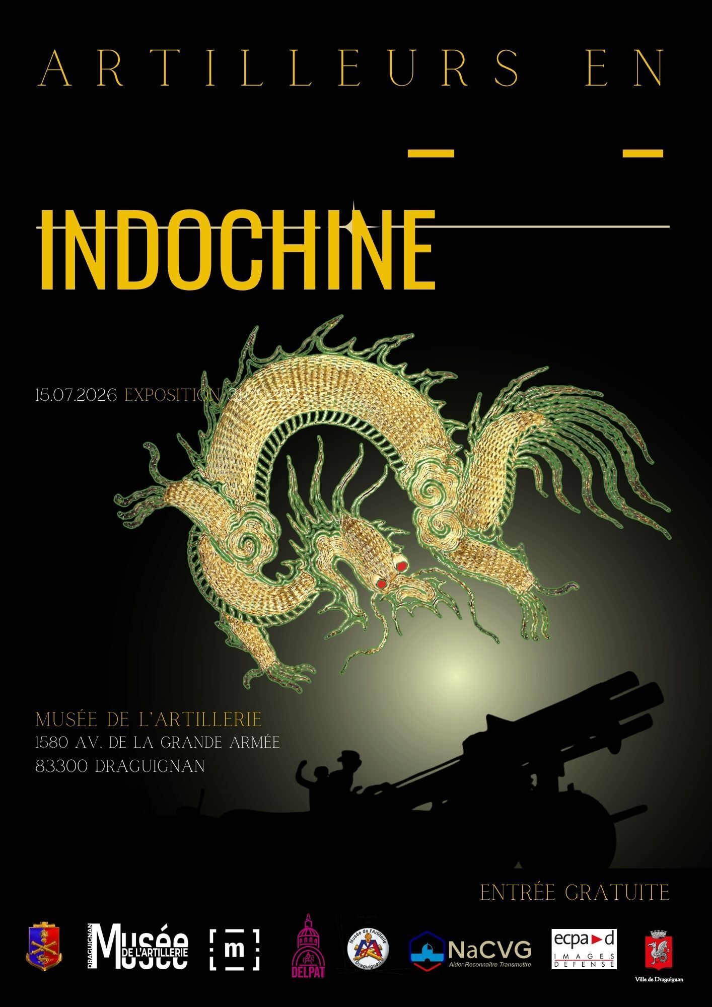 Musée de l'Artillerie - Artilleurs en Indochine