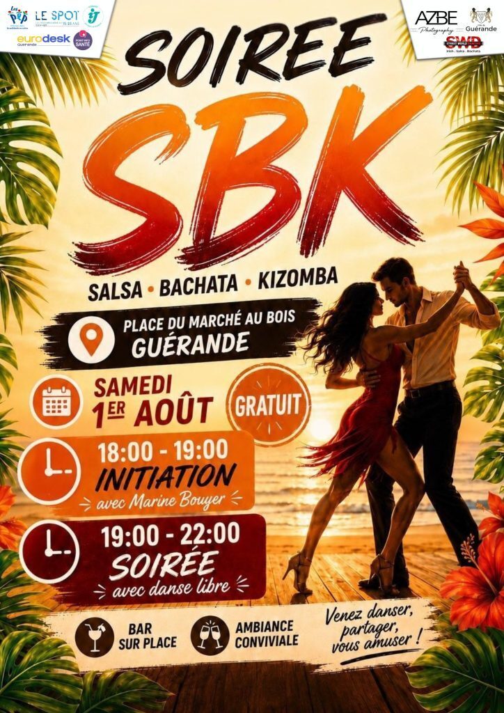 Soirée Salsa, bachata et kizomba