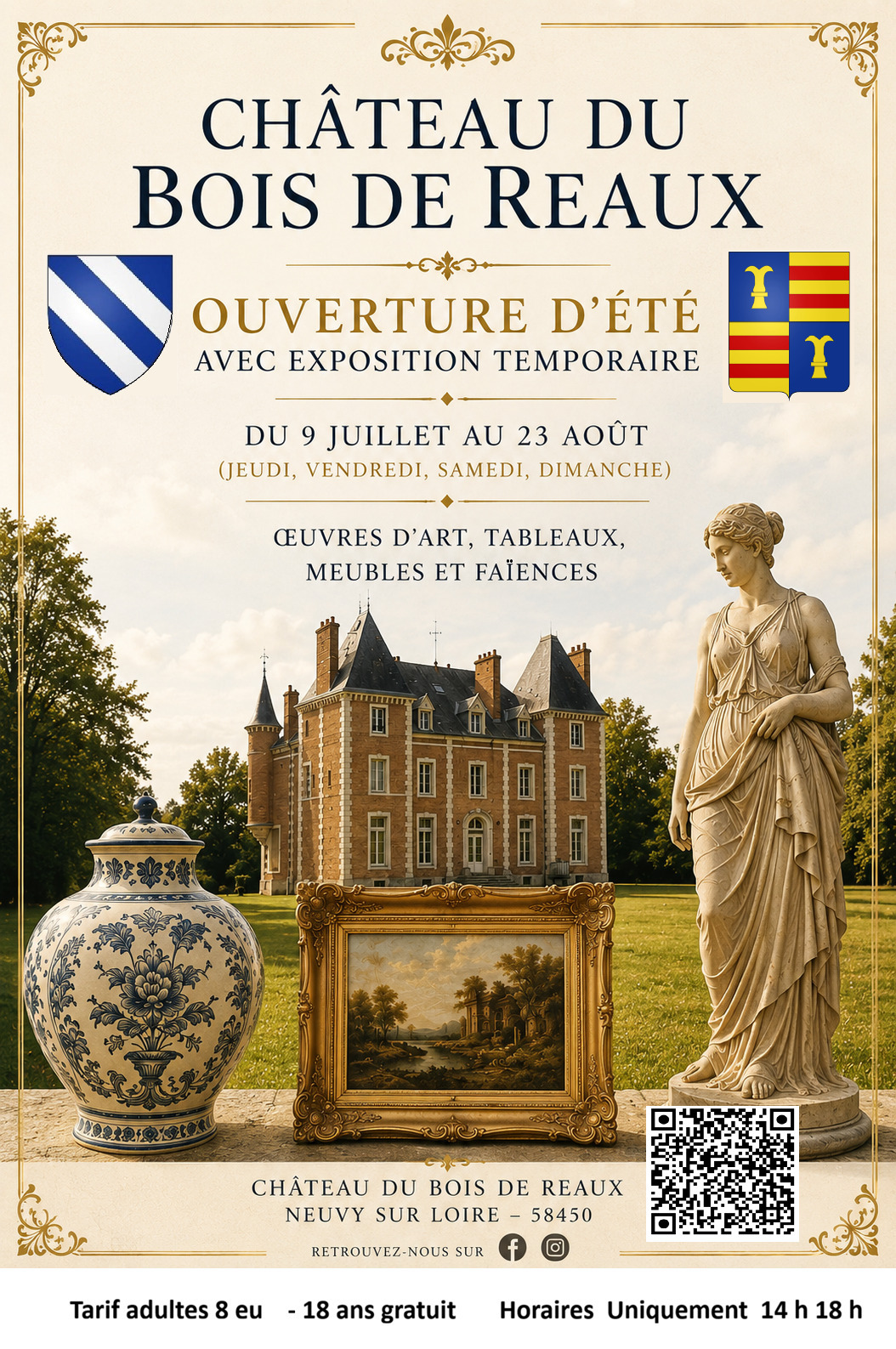 Expositions Temporaires de  l'été
