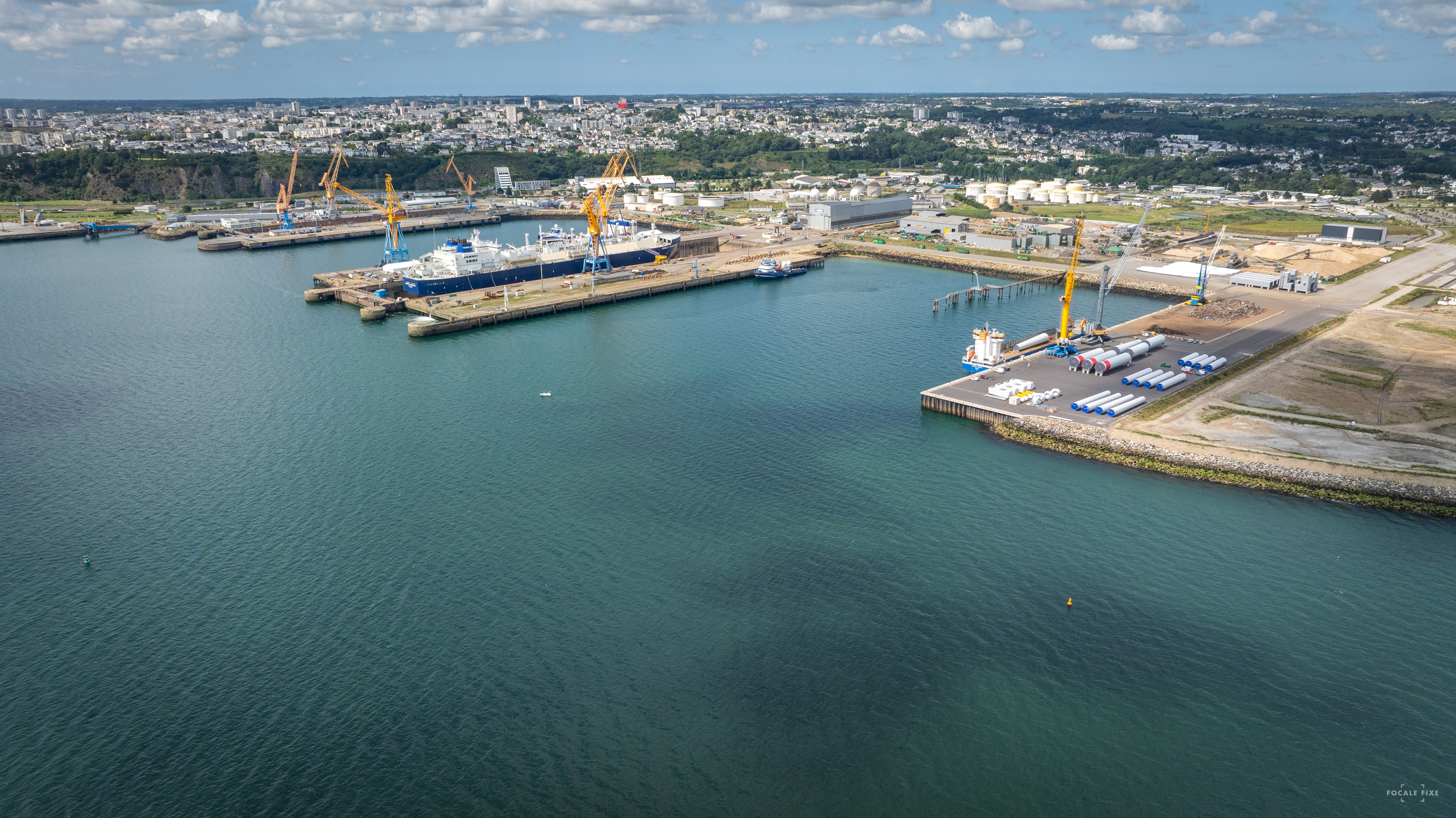 Visite guidée du port de commerce de Brest