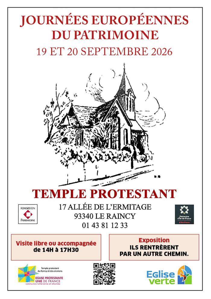 Visite du temple du Raincy