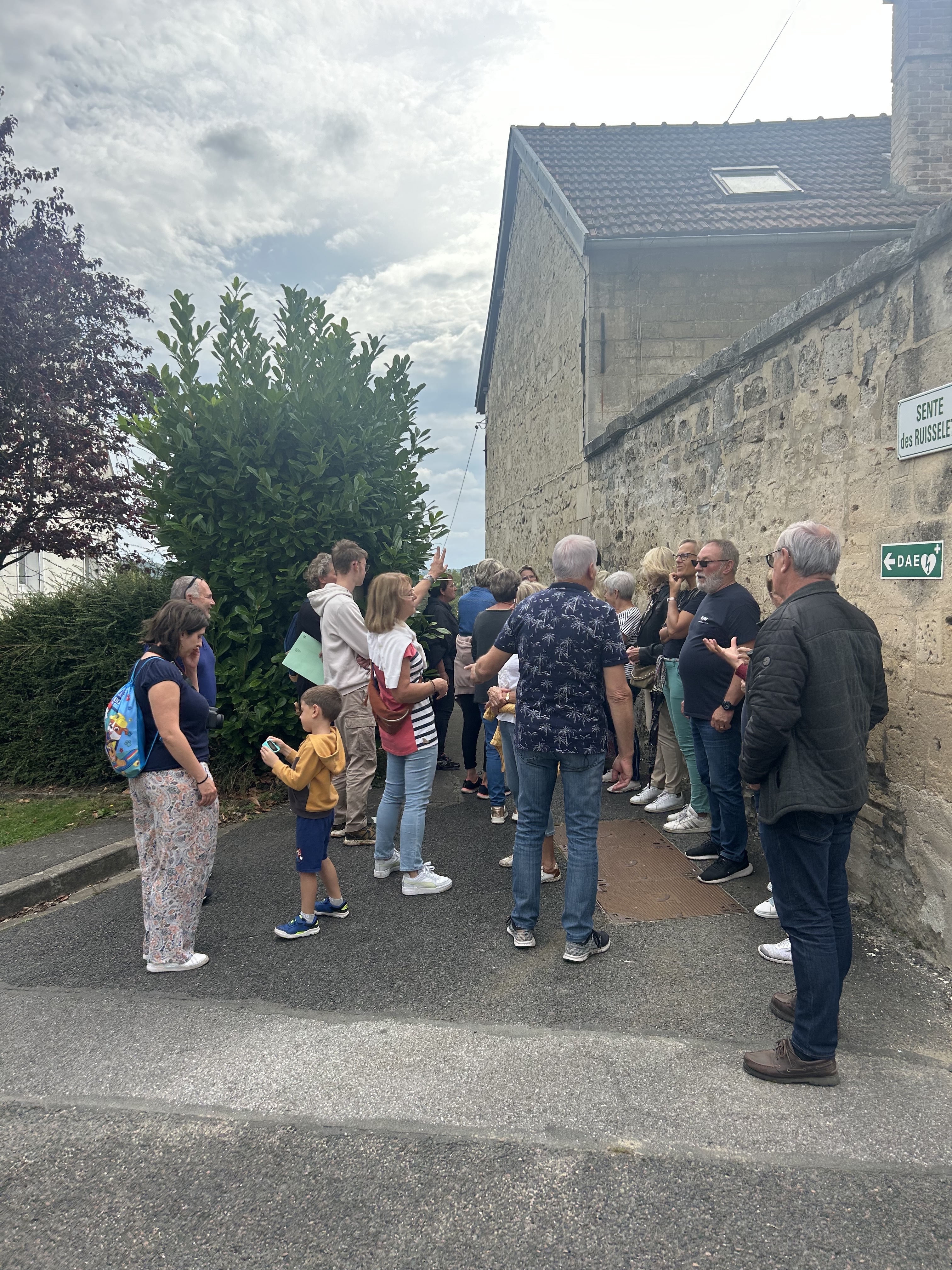 Circuit à travers les sentes de Pommiers