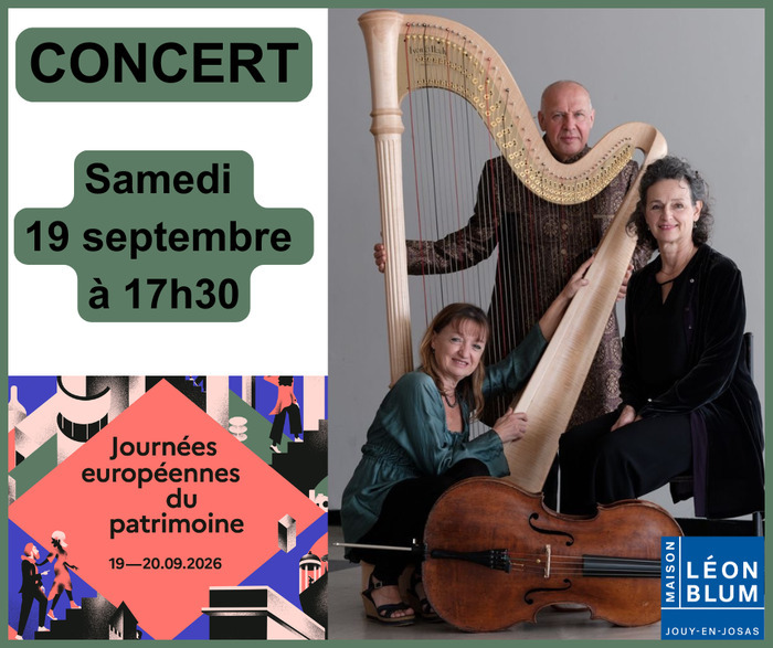 Affiche — Concert du trio "Entre souffle et cordes"