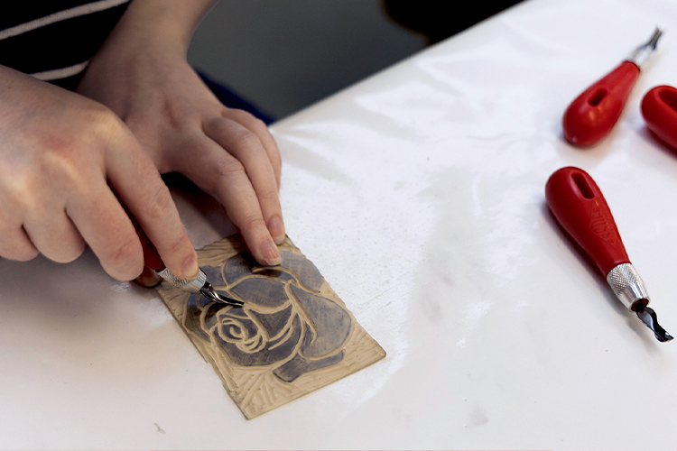 Initiation à la linogravure