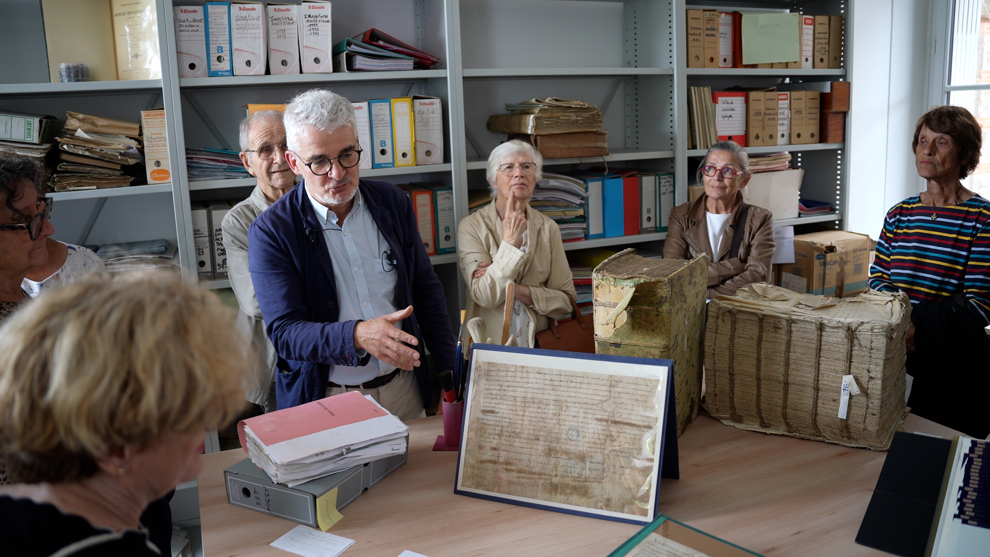 Visite commentée : à la découverte des archives et de leurs trésors