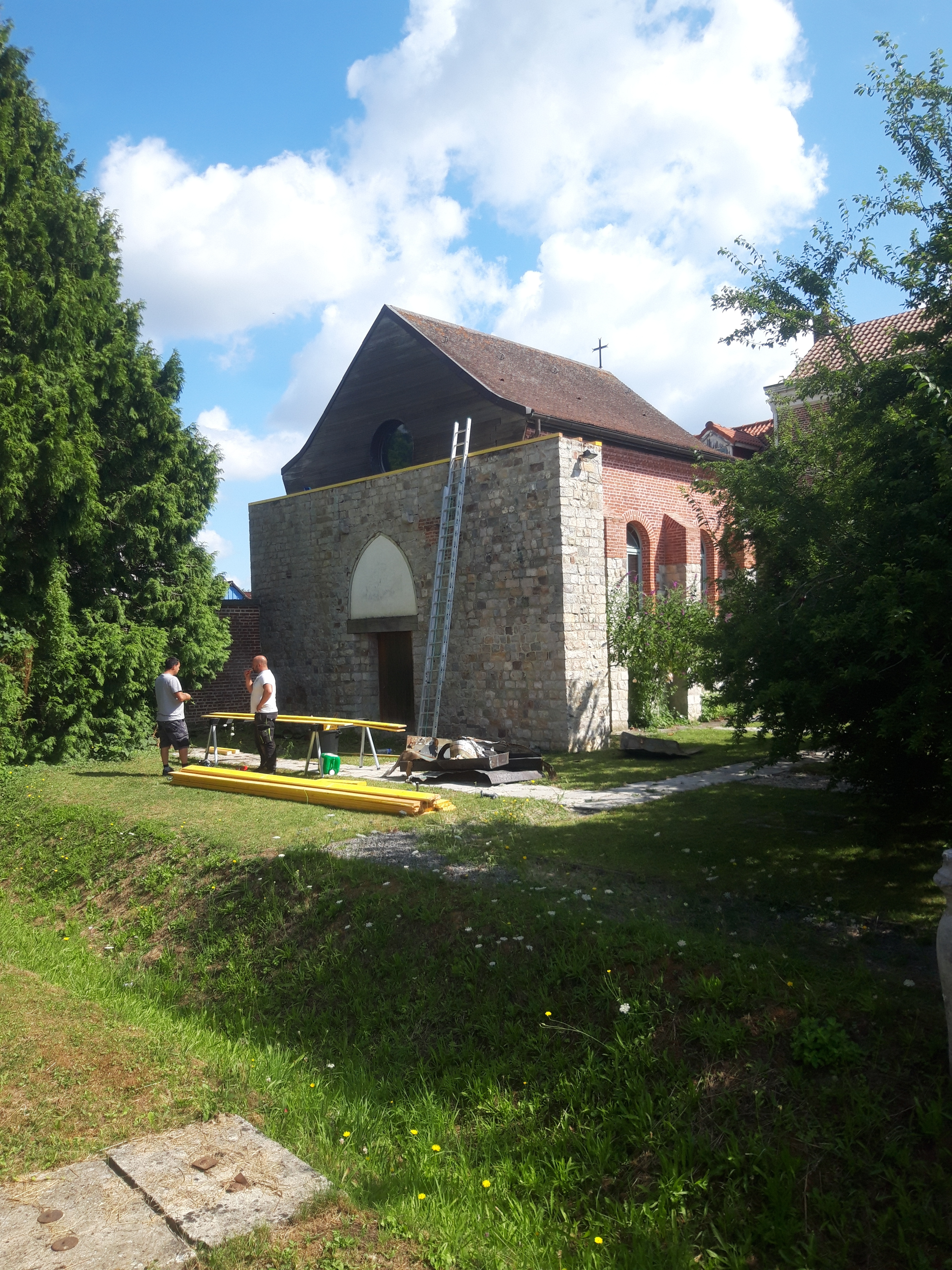 visite chapelle du prieuré de Hamage