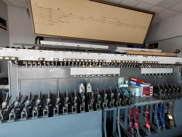 Découverte et visite d'un poste d'aiguillage à Dole