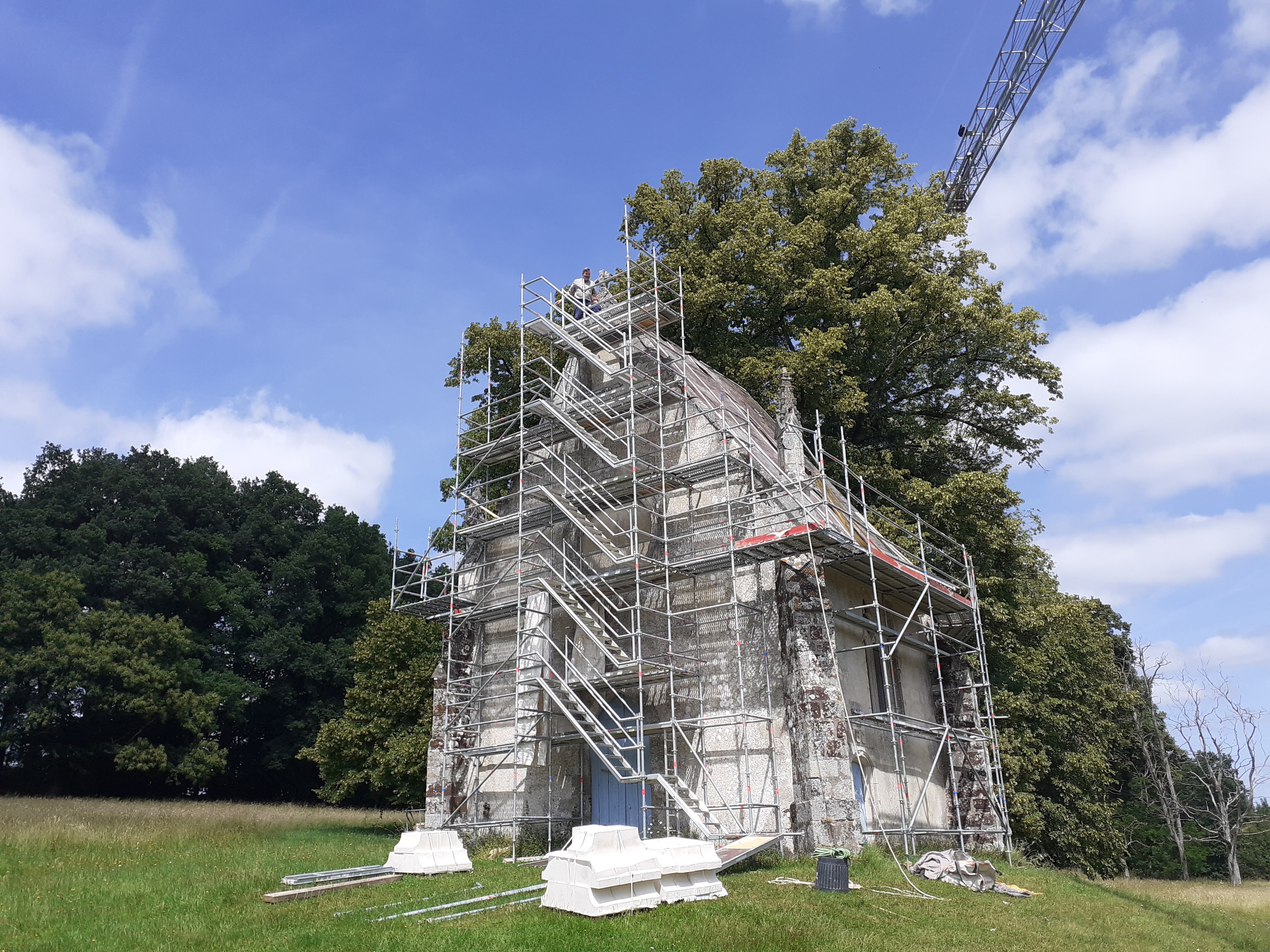 Visite guidée des extérieurs de la chapelle